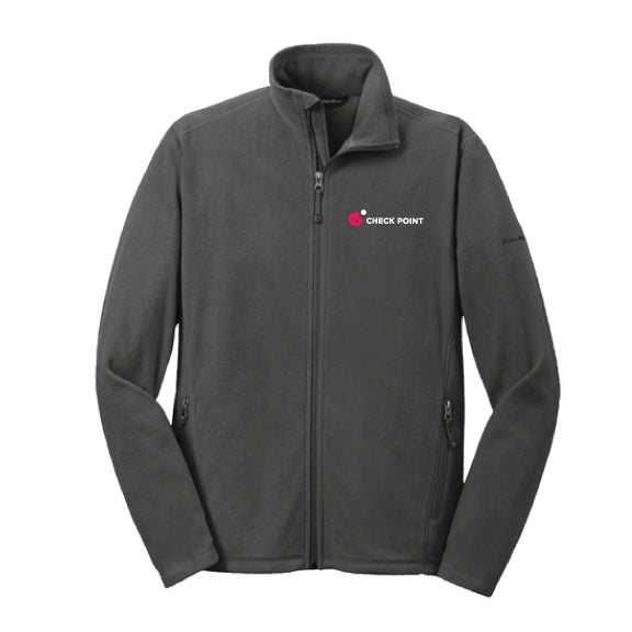 EB225 - Eddie Bauer® LADIES Full-Zip Microfleece Jacket w/Check