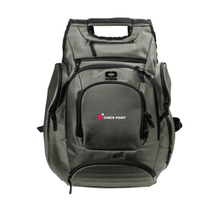 711107 Ogio Metro Ballistic Backpack with Check Point embroidery lower pocket