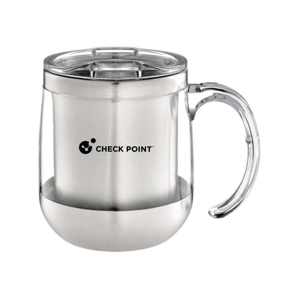 SM-6690 - Brew 14 oz. Desk Mug black Check Point logo – Check Point ...