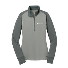Load image into Gallery viewer, 578674 LADIES Nike Dri-FIT 1/2-Zip Cover-Up w/Check Point emb left chest