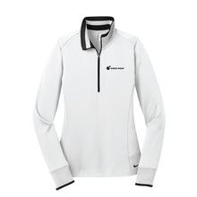 Load image into Gallery viewer, 578674 LADIES Nike Dri-FIT 1/2-Zip Cover-Up w/Check Point emb left chest