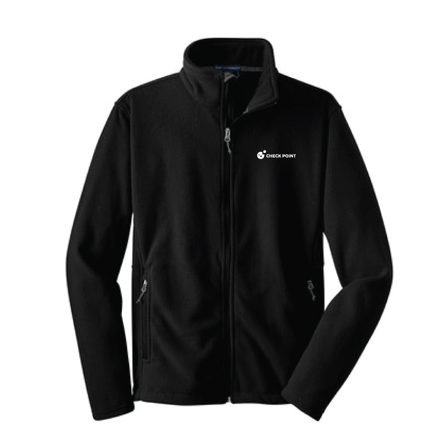 F217 Port Authority Fleece Jacket w/Check Point emb left chest – Check ...