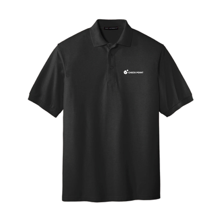 Port authority silk outlet touch polo size chart