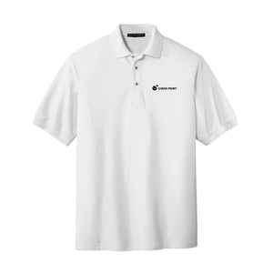 K500 Port Authority Silk Touch Polo w/Check Point emb left chest
