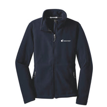 Load image into Gallery viewer, L217 LADIES Port Authority Fleece Jacket w/Check Point emb left chest